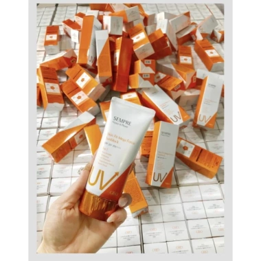Kem chống nắng dưỡng trắng Geo Sempre Skin Fit SPF 50 PA+++ 100ml - Giá 250k 6