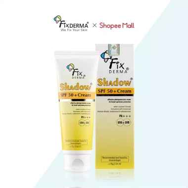 Kem Chống Nắng FIXDERMA Shadow SPF 50+ PA+++ 75g - Giữ ẩm, Phù hợp mọi loại da, Giá ưu đãi 434.150 VND 2 Kem Chống Nắng FIXDERMA Shadow SPF 50+ PA+++ 75g - Giữ ẩm, Phù hợp mọi loại da, Giá ưu đãi 434.150 VND 2