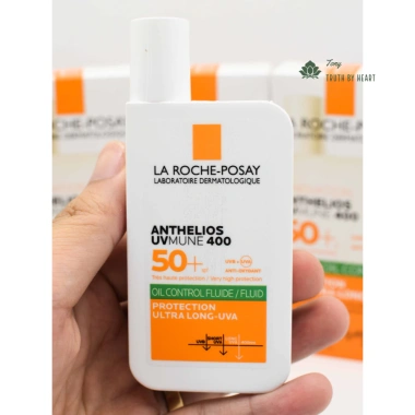 Kem Chống Nắng La Roche Posay 50+ Fluide Oil Control 50ml vạch xanh Dầu – Giá 400k giảm từ 496k 4