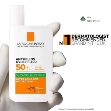 Kem Chống Nắng La Roche Posay 50+ Fluide Oil Control 50ml vạch xanh Dầu – Giá 400k giảm từ 496k 6