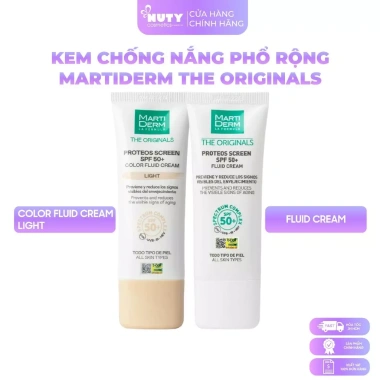 Kem Chống Nắng MartiDerm Proteos Screen SPF50+ Fluid Cream 40ml - Bảo Vệ Da Toàn Diện, Giá Ưu Đãi 685.000₫
