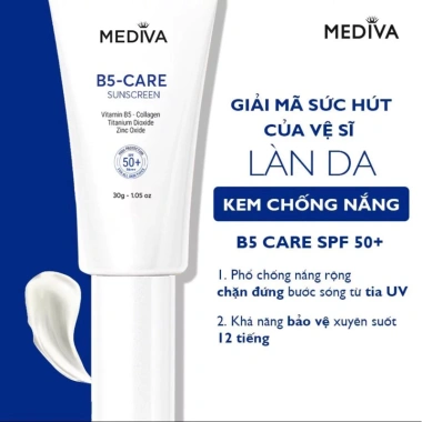 Kem chống nắng Mediva quang phổ rộng kiềm dầu tăng tone - 278.000 VND 2