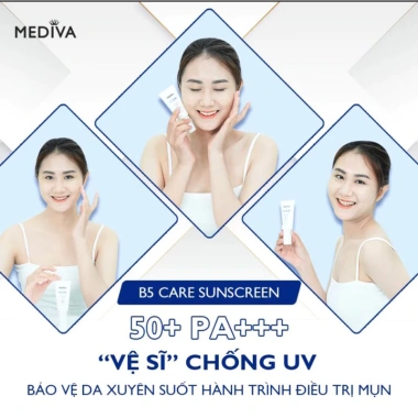 Kem chống nắng Mediva quang phổ rộng kiềm dầu tăng tone - 278.000 VND 6