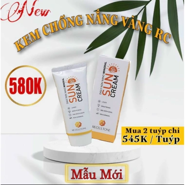 Kem Chống Nắng Sun Rc SPF 50+ 8-12h Liên Tục - Giá chỉ 580.000 VND 2 Kem Chống Nắng Sun Rc SPF 50+ 8-12h Liên Tục - Giá chỉ 580.000 VND 2
