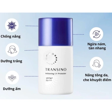 Kem Chống Nắng Trắng Da Transino SPF50+ PA++++ Giá 535k giảm từ 684.800 2
