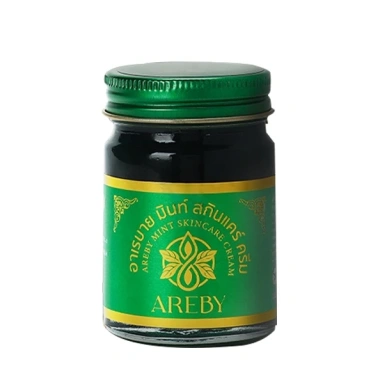Kem chống say tàu xe đuổi muỗi Areby Thái Lan 15g - Nhanh, không kích ứng