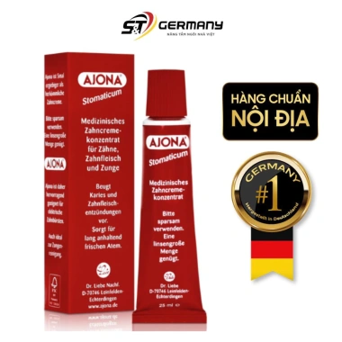 Kem đánh răng Ajona Crest Đức 25ml – Làm sạch cao răng, ngừa viêm nướu, diệt hôi miệng, mọi lứa tuổi – 92.400 VND 4