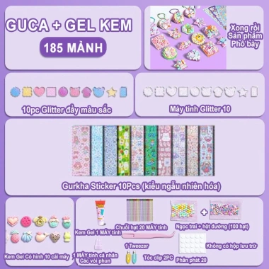 Kem Đồ Chơi Trẻ Em Keo Guka Set - Đồ Chơi Tự Làm, Quà Sinh Nhật và Lễ Hội, Giá 49.999đ 10