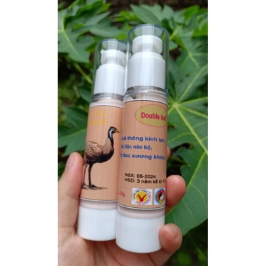 Kem Emu Chải Thông Kinh Lạc Thải Độc Não Bộ Nóng Ấm Sâu Tuyp 50g Giảm 86.699₫ 4