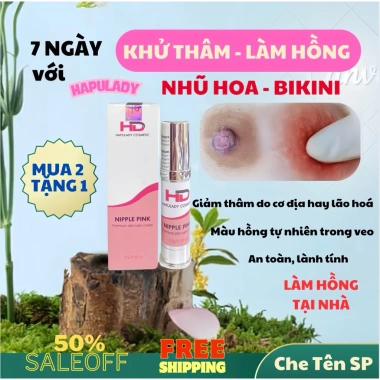 Kem Làm Hồng Nhũ Hoa Bikini Hapulady 10ml - Giảm Thâm, Tăng Độ Rạng, Giá 475.000₫