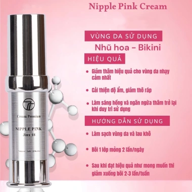 Kem Làm Hồng Nhũ Hoa Nipple Pink 15ml - Khử Thâm, Dưỡng Hồng Ti, Bikini, 349.000đ