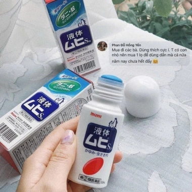 Kem Lăn MUHI S Nhật Bản Giảm Sưng Ngứa Sau Muỗi Đốt, Côn Trùng Cắn - Dành Cho Bé & Người Lớn, 119k