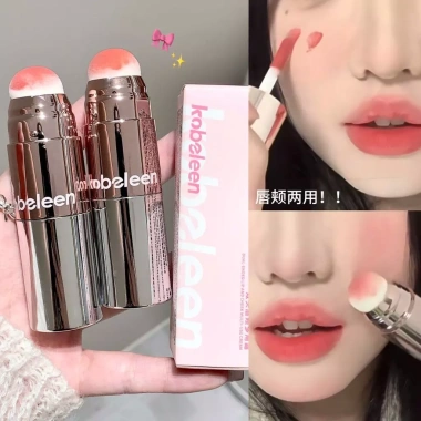 Kem Lì Môi Nhung Mượt Kobeleen C490 - Son lỏng sắc tố cao, lâu trôi, kèm cọ