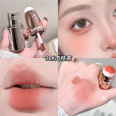Kem Lì Môi Nhung Mượt Kobeleen C490 - Son lỏng sắc tố cao, lâu trôi, kèm cọ