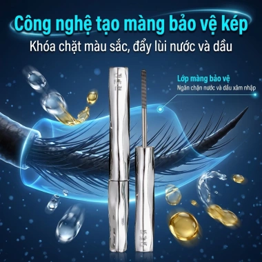 Kem lót mi tuýp thép - Mascara dày dài, cong giữ nếp, không lem, tự nhiên - 99.789đ 3