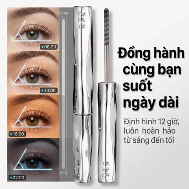 Kem lót mi tuýp thép - Mascara dày dài, cong giữ nếp, không lem, tự nhiên - 99.789đ 5