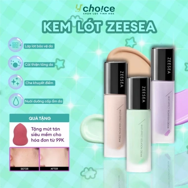 Kem lót Zeesea kiềm dầu, nâng tông, che khuyết điểm, lâu trôi mọi da – 115.000₫