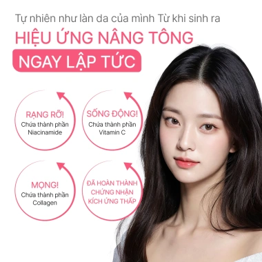 Kem nâng tông trắng da Diamond Luxism 200ml - Tone up tự nhiên, da sáng mịn, 364k