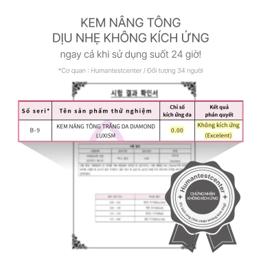 Kem nâng tông trắng da Diamond Luxism 200ml - Tone up tự nhiên, da sáng mịn, 364k