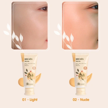 Kem Nền Dạng Lỏng Hây Hây Kháng Nước Cỏ Mềm - Thiên Nhiên, Giá 30k, Mèo Beauty 3