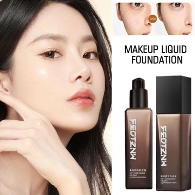Kem nền dạng lỏng TAWJOG Mặt mờ, chống thấm nước, kiểm soát dầu, che khuyết điểm, chống mồ hôi