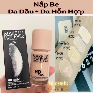 Kem nền Make Up For Ever HD Skin 30ml Kiềm dầu che khuyết điểm trôi 24h 550.000 10