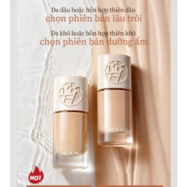 Kem nền MEIKING 24h lâu trôi, mỏng nhẹ, kiểm soát dầu, che khuyết điểm cho mọi da - Giá chỉ 254.820 VND 2