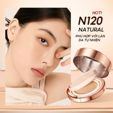 Kem Phấn & Đệm Bảo Hiểm 2 trong 1 O.two.o - Matte Oil-Control, Longwear 101g - Giá chỉ 256.300₫ 10