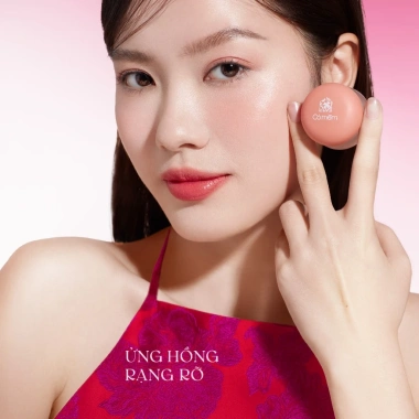 Kem Trang Điểm Đa Năng 5 trong 1: Phấn Mắt, Son Môi, Kem Má Thủy Tinh, Cỏ Mềm - Giá chỉ 170.000₫
