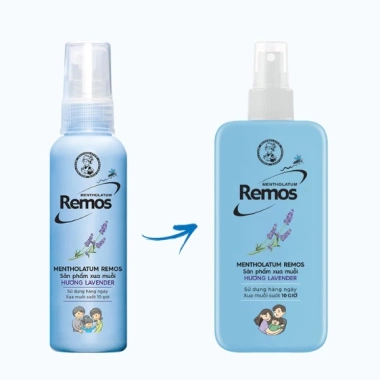 KEM XỊT REMOS BABY CREAM Hương Khuynh Diệp - Xua Muỗi Bé 6 Tháng, 54.000đ