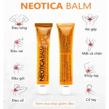 Kem xoa bóp Neotica Balm giảm đau Thái Lan, giá ưu đãi 93.500₫, hiệu quả nhanh, an toàn cho cơ thể