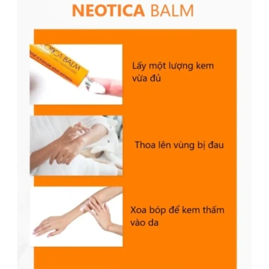 Kem xoa bóp Neotica Balm giảm đau Thái Lan, giá ưu đãi 93.500₫, hiệu quả nhanh, an toàn cho cơ thể