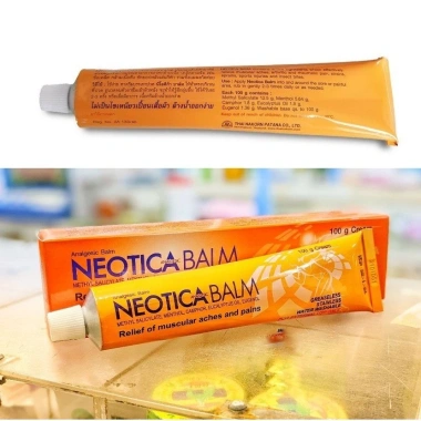 Kem xoa bóp Neotica Balm giảm đau Thái Lan, giá ưu đãi 93.500₫, hiệu quả nhanh, an toàn cho cơ thể