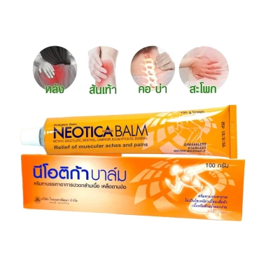 Kem xoa bóp Neotica Balm giảm đau Thái Lan, giá ưu đãi 93.500₫, hiệu quả nhanh, an toàn cho cơ thể