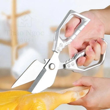 Kéo Cắt Gà Vịt Đa Năng Thép Không Gỉ Siêu Bền - Giá Ưu Đãi 61.500₫ 3