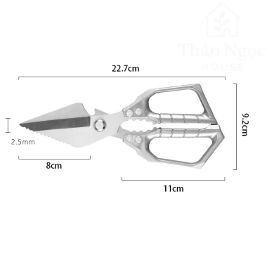 Kéo Cắt Gà Vịt Đa Năng Thép Không Gỉ Siêu Bền - Giá Ưu Đãi 61.500₫ 6
