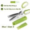 Kéo Cắt Hành 5 Lưỡi Inox Handu Home - Đa Năng Cắt Rau, Ớt, Thực Phẩm, Giá 43k 5