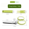 Kéo Cắt Hành 5 Lưỡi Inox Handu Home - Đa Năng Cắt Rau, Ớt, Thực Phẩm, Giá 43k 9