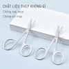 Kéo Cắt Tỉa Lông Mũi TMR Đầu Tròn An Toàn, Thép Không Gỉ, Nhỏ Gọn, Giá 30.000 VND 3