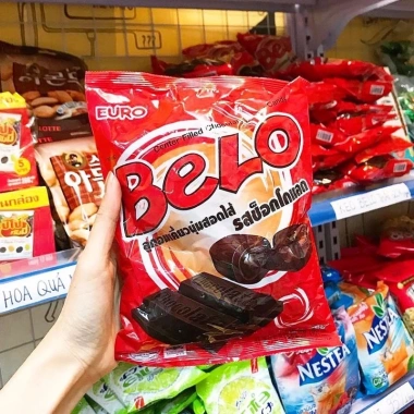 Kẹo Chocolate Chewy Belo Thái Lan 150g - Ngon, giá chỉ 31.000 VND, giảm mạnh