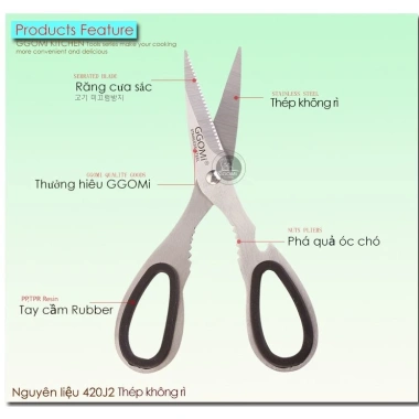 KÉO ĐA CHỨC NĂNG Ggomi Hàn Quốc - Giá 55.000đ, giảm còn 55k, dán giấy, dán gỗ, đa năng 3 KÉO ĐA CHỨC NĂNG Ggomi Hàn Quốc - Giá 55.000đ, giảm còn 55k, dán giấy, dán gỗ, đa năng 3