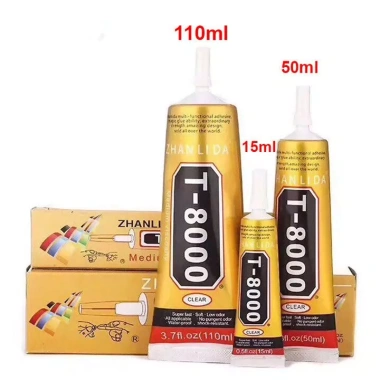 Keo Dán Màn Hình Đa Năng T8.000 50ml-110ml - Dán Màn Hình, Hạt Thủ Công, Đồ Điện Tử, Giá 37.900 VND
