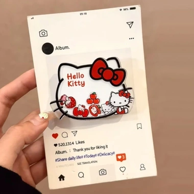 Kẹo Dễ Thương Kitty Lắc Lưng Dán Ốp Lưng Điện Thoại Silicone - Thạch Mèo Hoạt Hình, Giá 42.777 VND