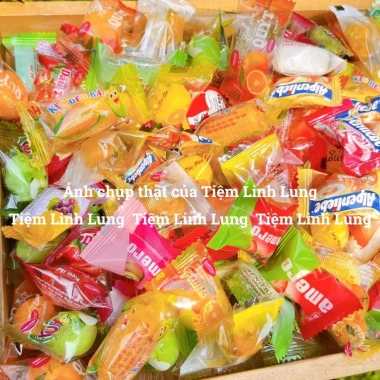 Kẹo Dẻo Trái Cây Mix Các Loại - Kẹo Tết Giá Rẻ 45.000đ, Hương Vị Ngon, Số Lượng Đầy Đủ 3