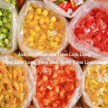 Kẹo Dẻo Trái Cây Mix Các Loại - Kẹo Tết Giá Rẻ 45.000đ, Hương Vị Ngon, Số Lượng Đầy Đủ 5