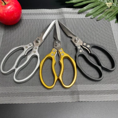 Kéo hộp kim nhôm đa năng 23cm - Tiện dụng làm bếp, giảm giá 55k (từ 66k)