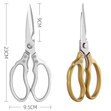 Kéo hộp kim nhôm đa năng 23cm - Tiện dụng làm bếp, giảm giá 55k (từ 66k)