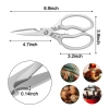Kéo hộp kim nhôm đa năng 23cm - Tiện dụng làm bếp, giảm giá 55k (từ 66k) 8