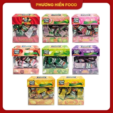 Kẹo mềm Fruit Plus hộp mika 100g - Giá ưu đãi 37.050₫, đa vị ngon
