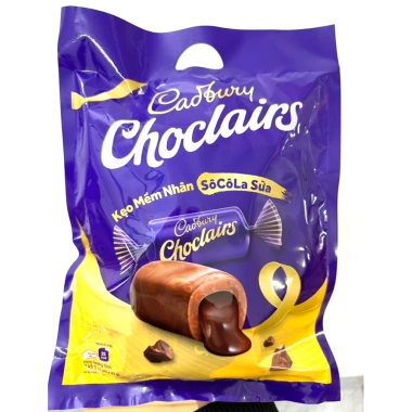 Kẹo Mềm Nhân Sôcôla Sữa Cadbury Choclairs 165g Giá 70.000 VND Giảm từ 89.600 VND